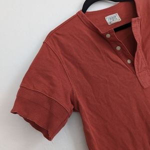 The Bronson MFG- Vintage Short Sleeve Henley T-Shirt